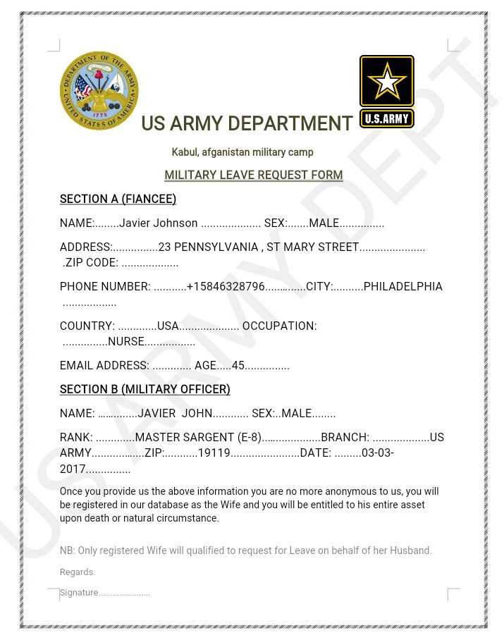 navy deployment letter template