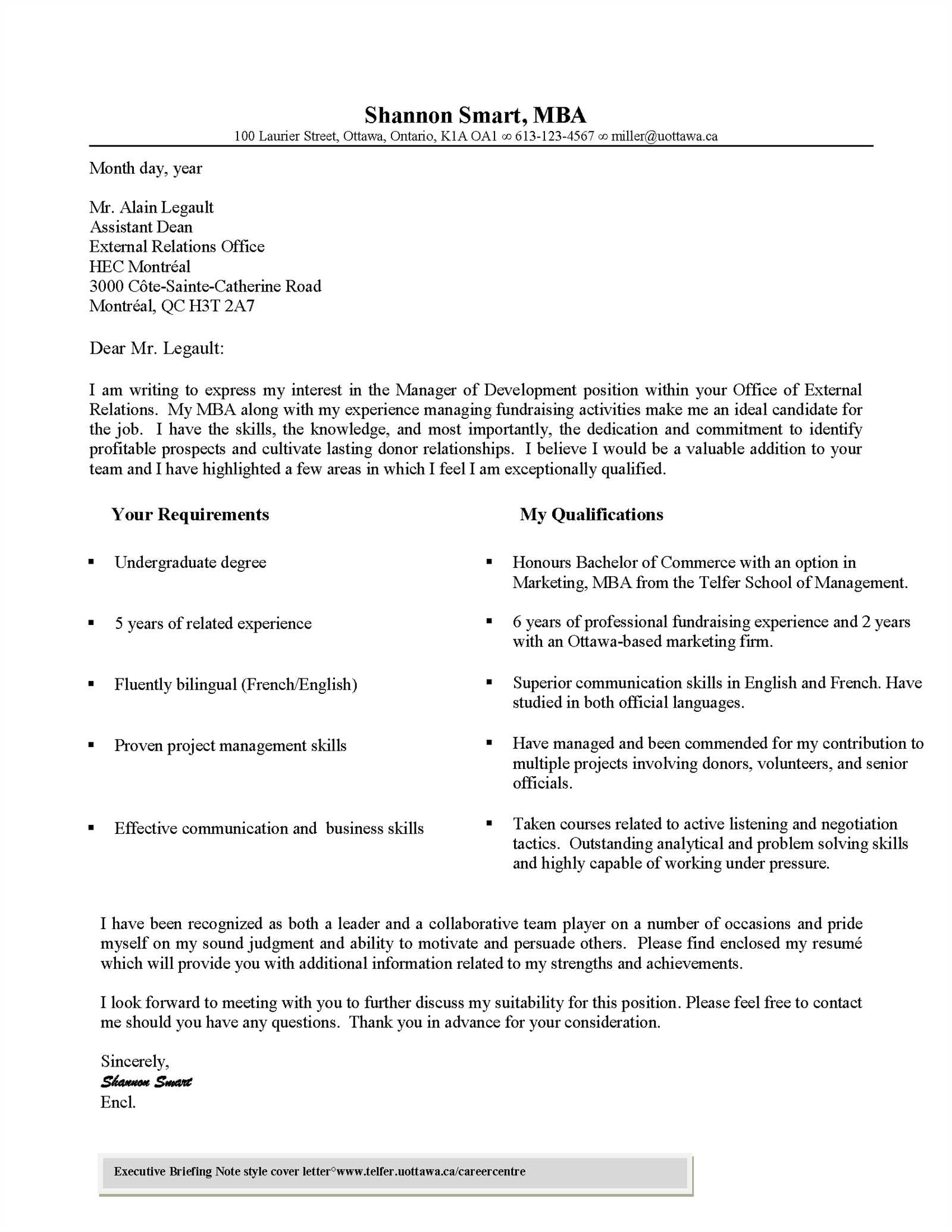 account executive cover letter template