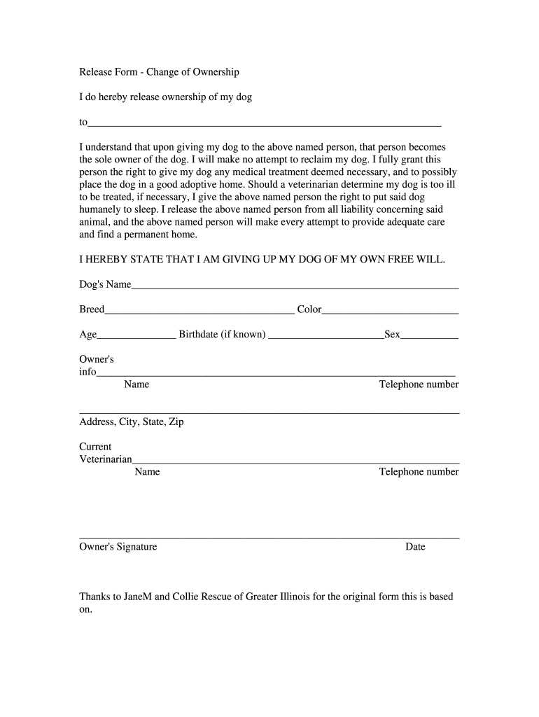 change of ownership letter template