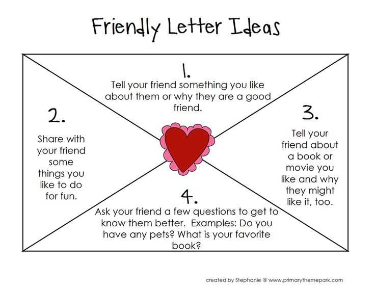 letter template to a friend