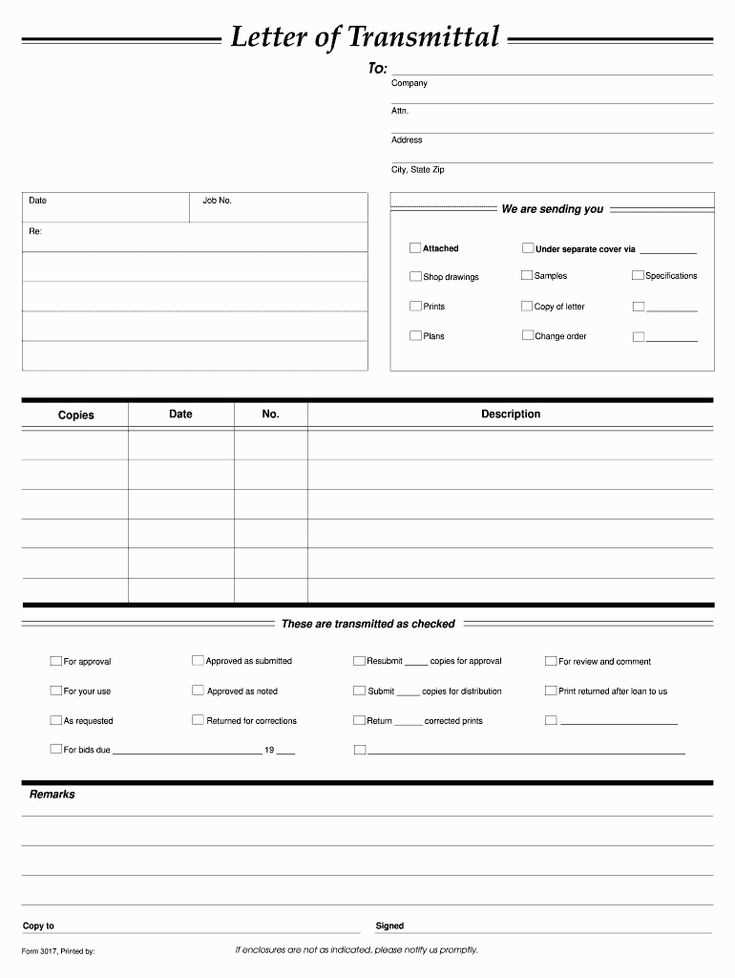 letter of transmittal template doc