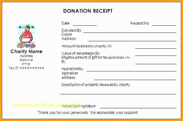church donation receipt letter template