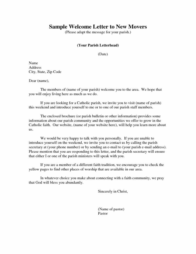 conference welcome letter template