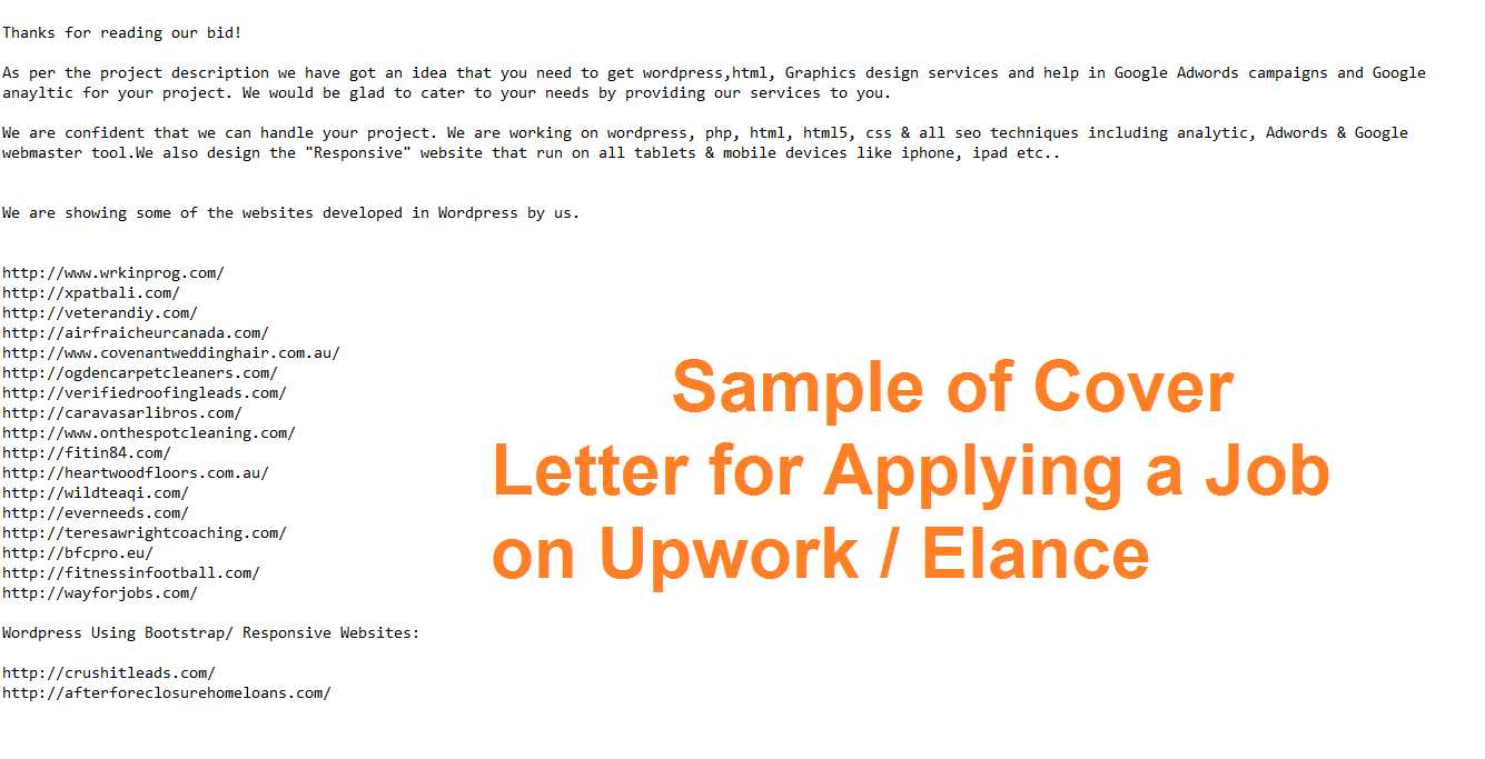 cover letter for upwork template