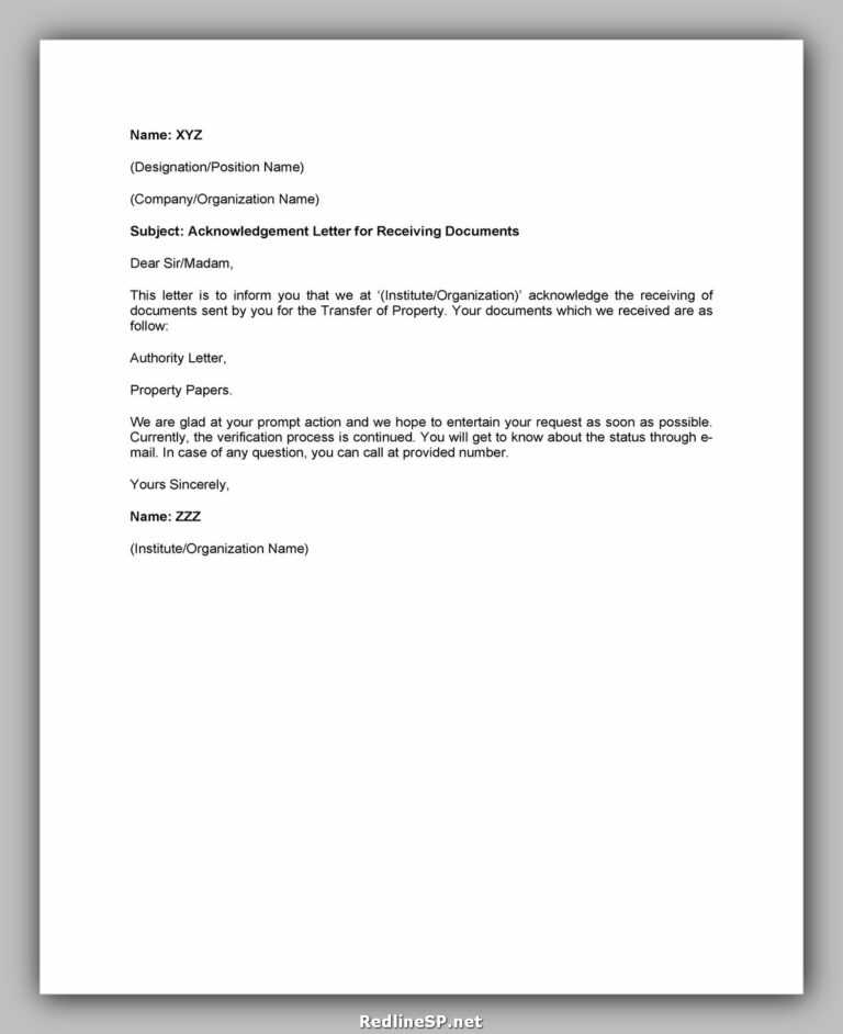 good faith letter template