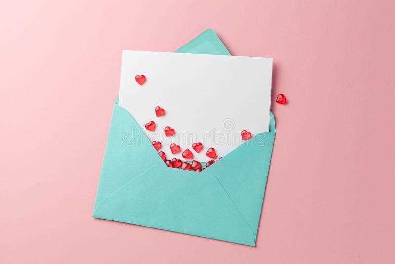 love letter envelope template