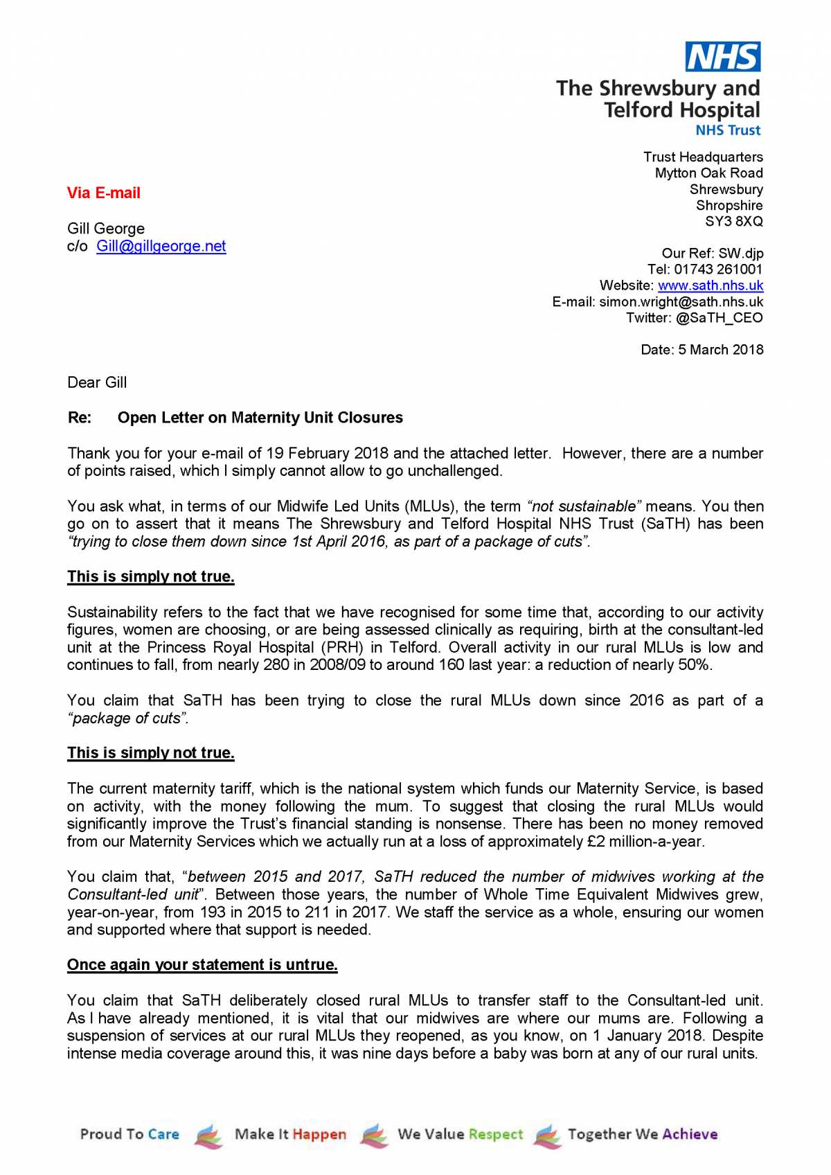fake nhs discharge letter template