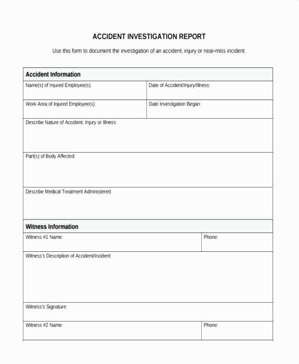 investigation letter template