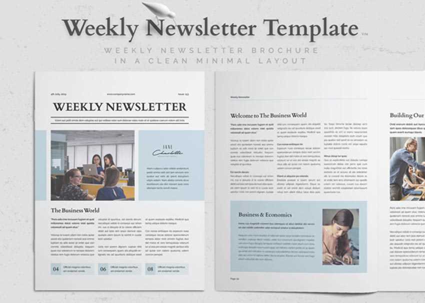 news letter template