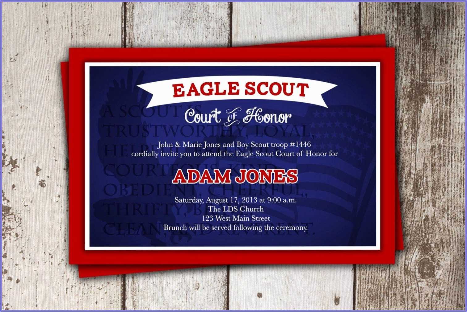 eagle scout project donation letter template