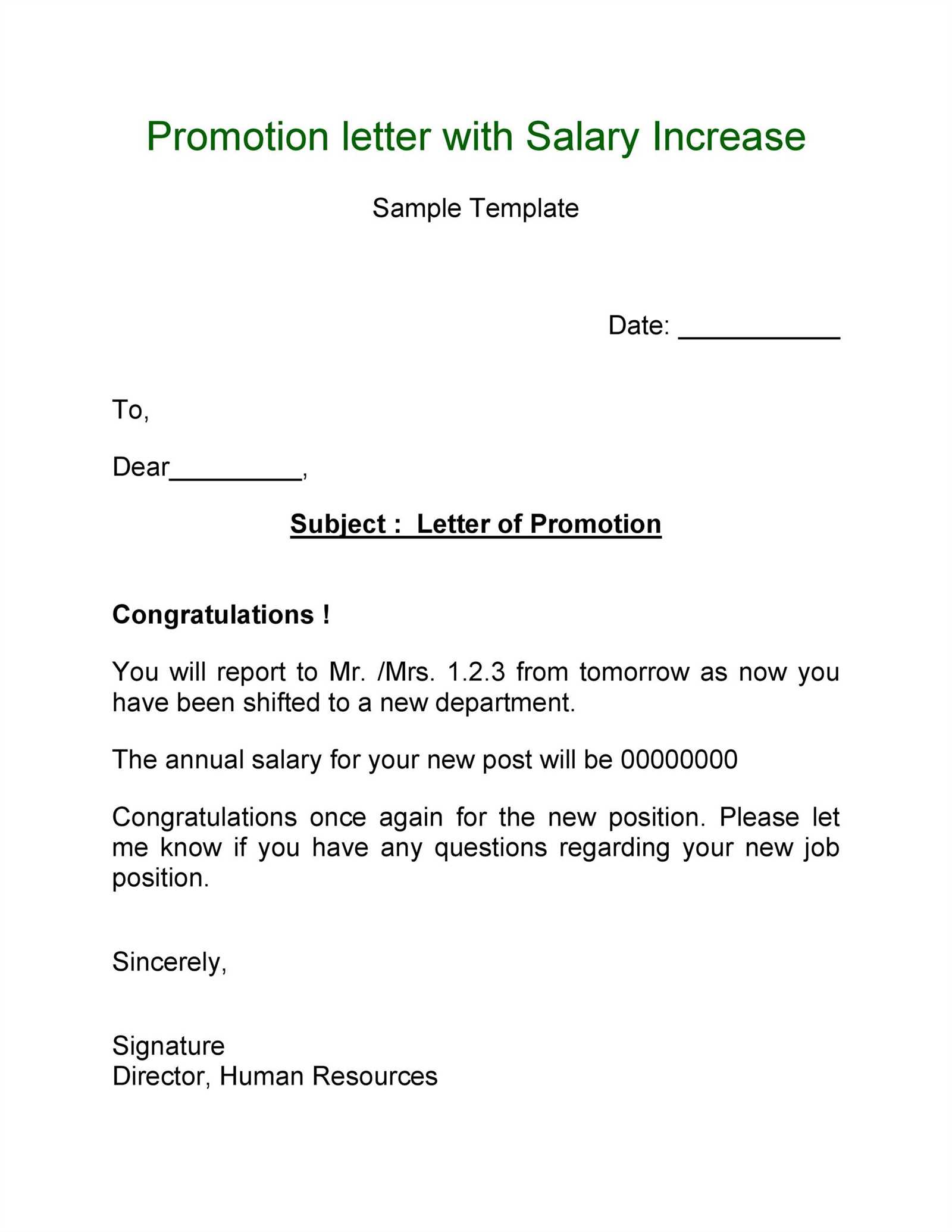 business promotion letter template