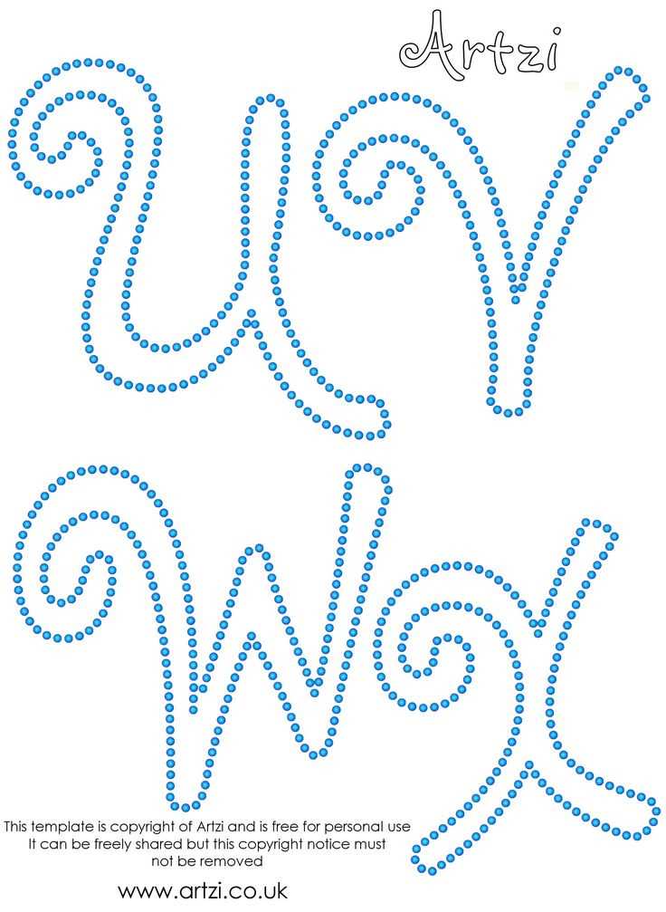 letter string art template