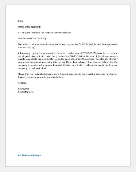 discount request letter template