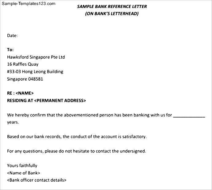 bank account access letter template