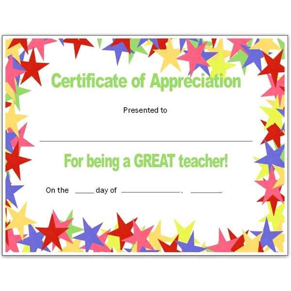 teacher appreciation day letter template