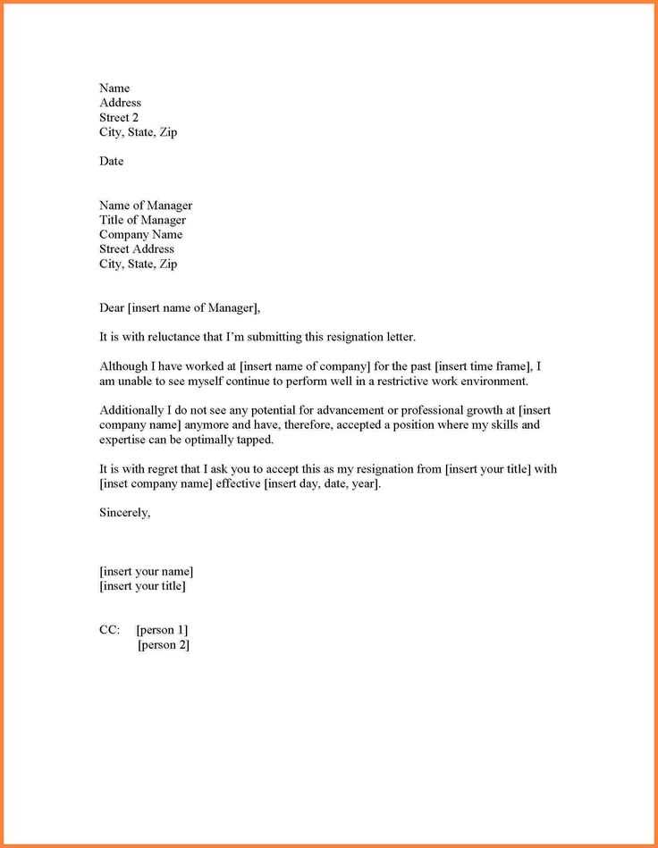 resignation letter after maternity leave template