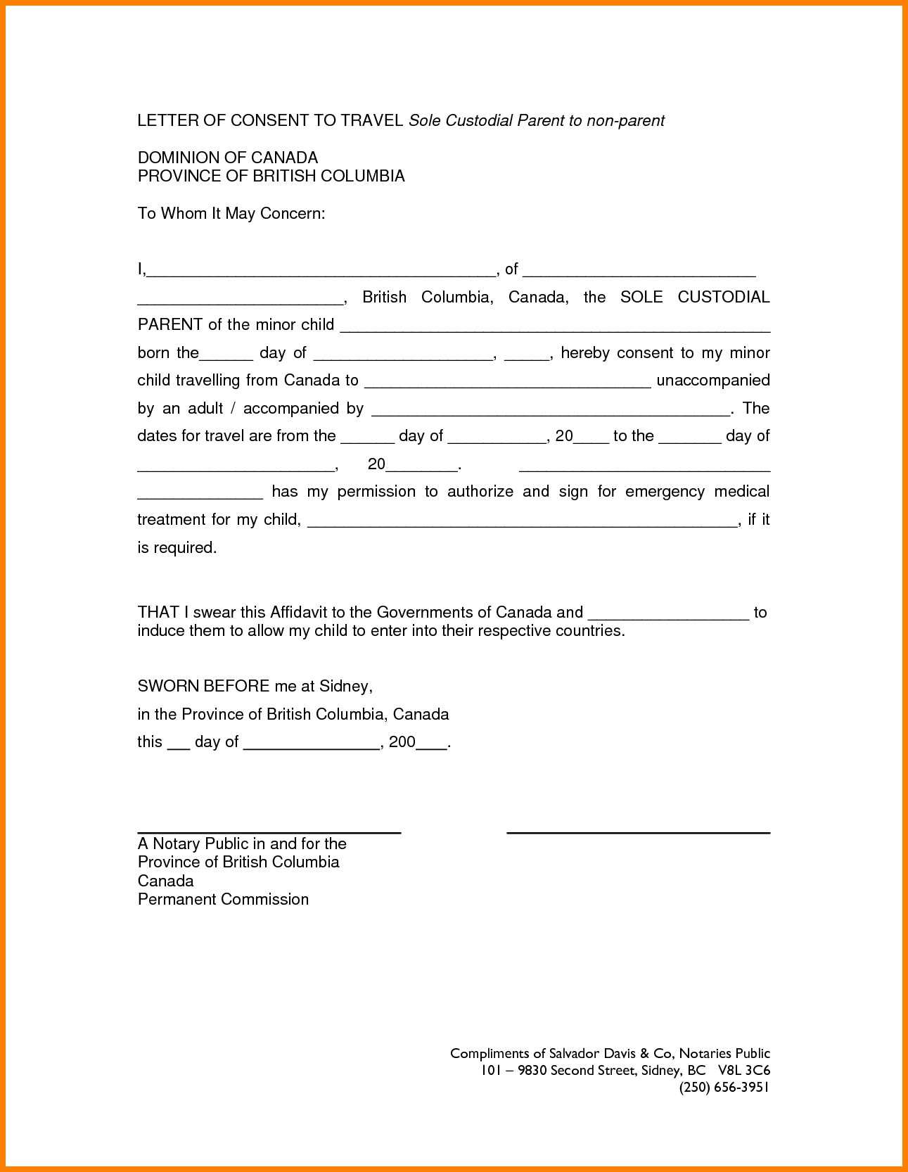 child custody relocation letter template