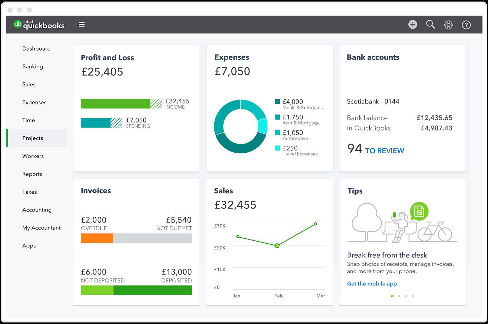 quickbooks letter templates