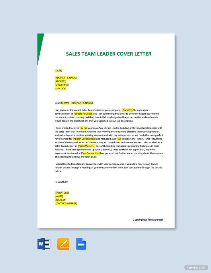 cover letter template consulting