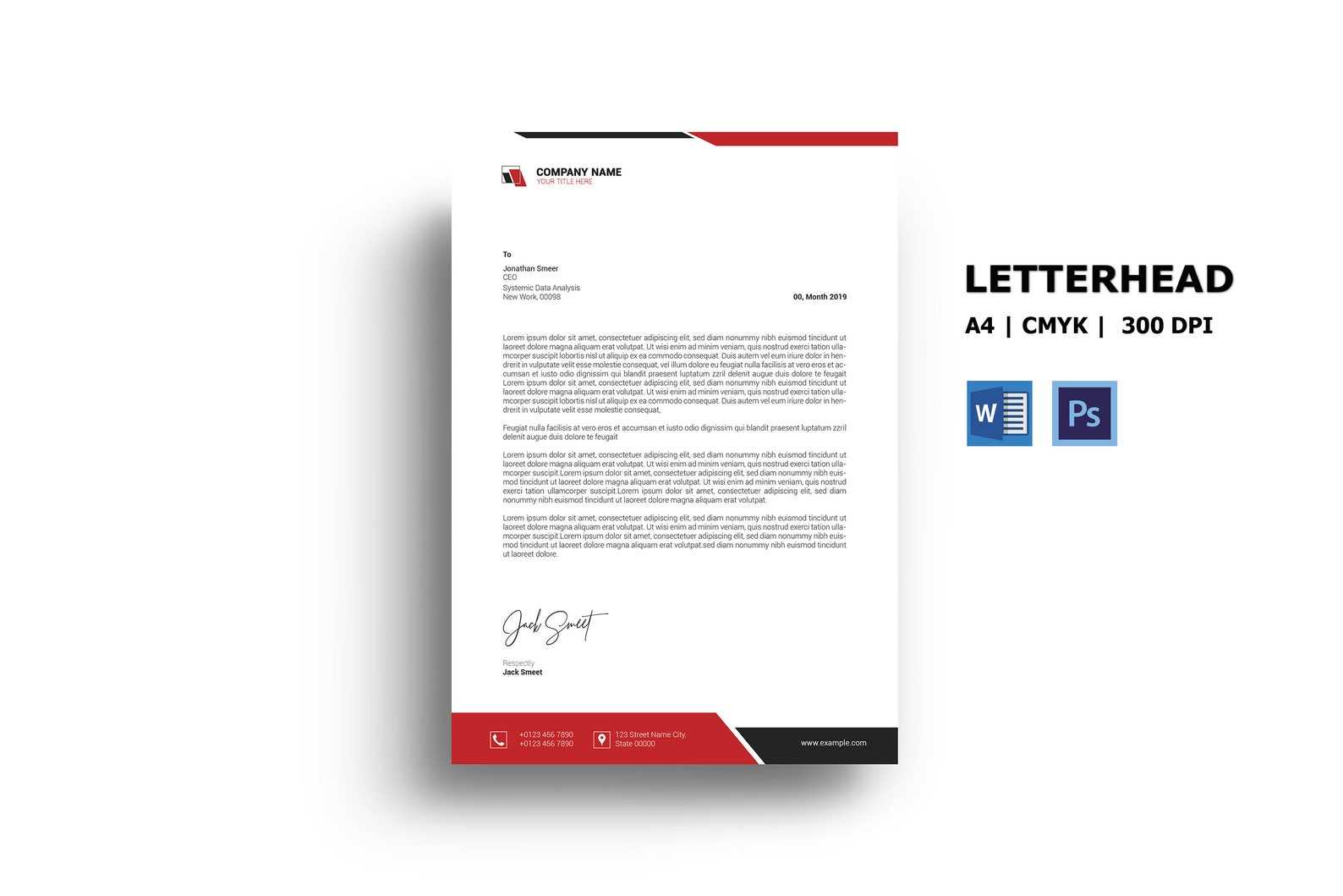 free letter headed paper templates download