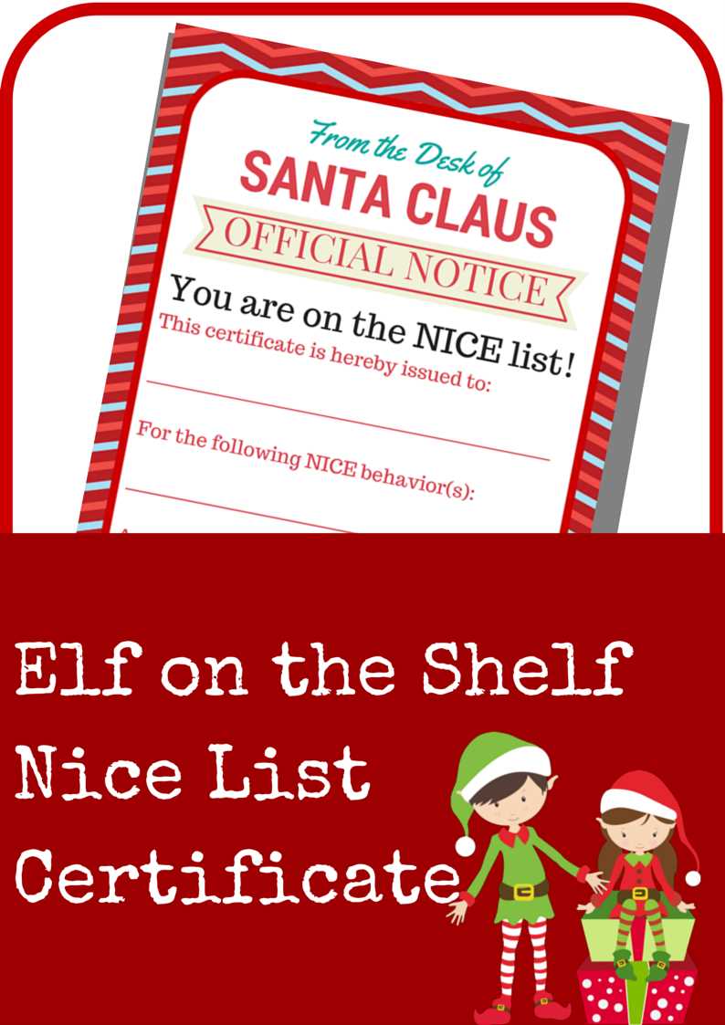 blank elf on the shelf letter template free