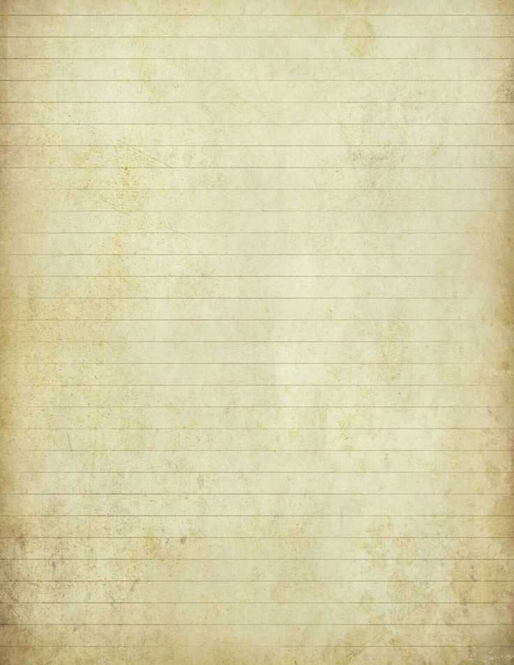 old letter background template