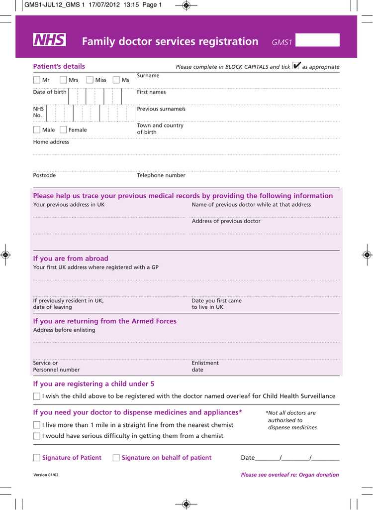 nhs doctors letter template