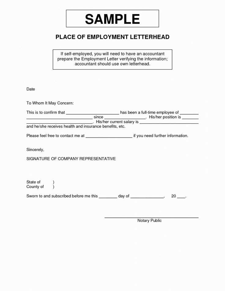 proof of income letter for apartment template