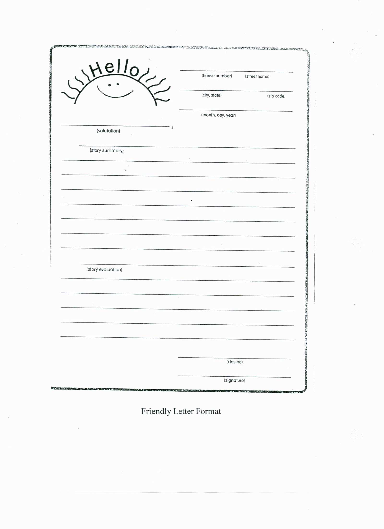 penpal letter template