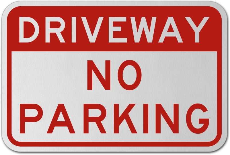 no parking letter template