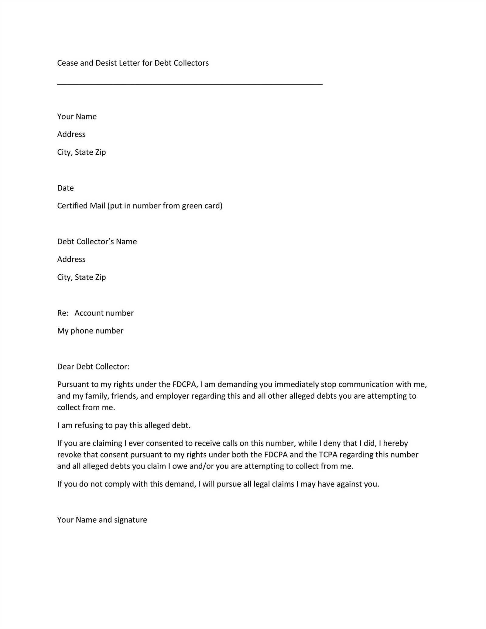 patent cease and desist letter template