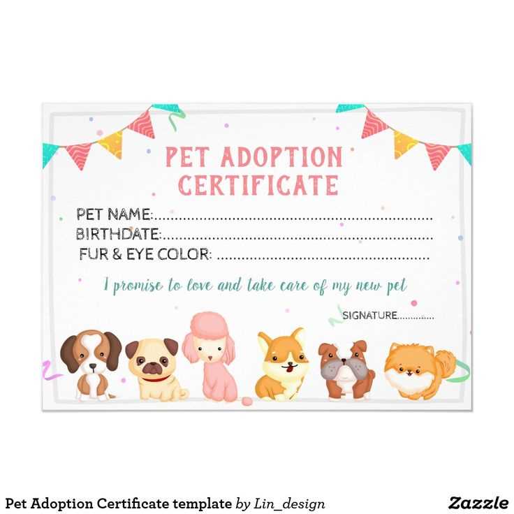 pet adoption letter template