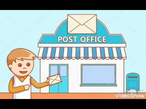 post office large letter template