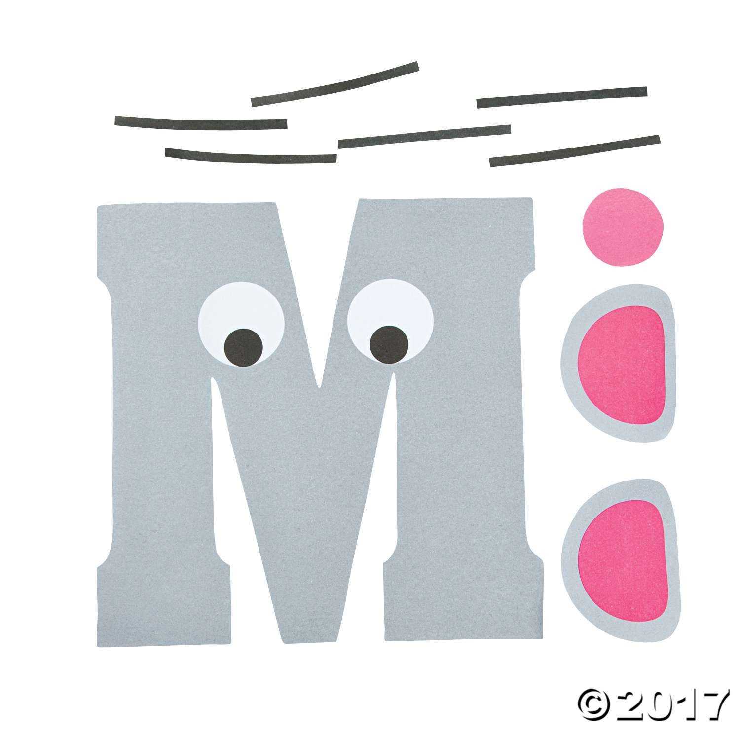 printable letter m template