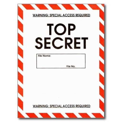 printable top secret mission letter template