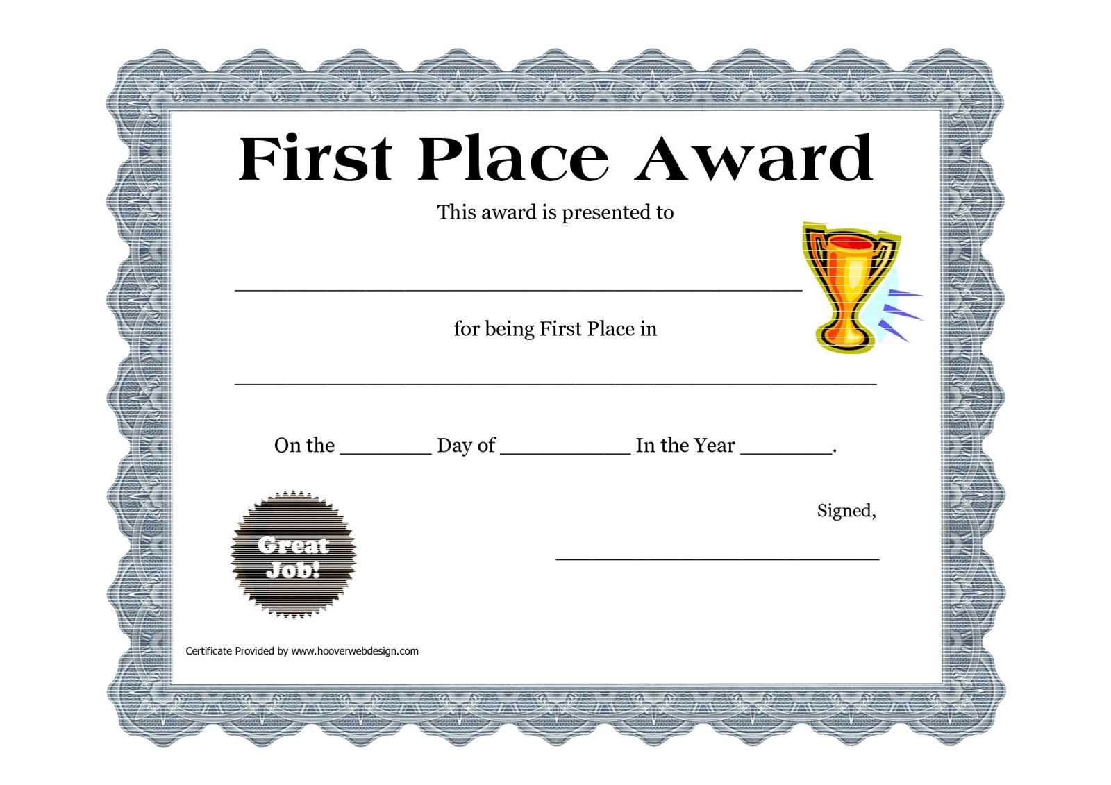 prize winner letter template