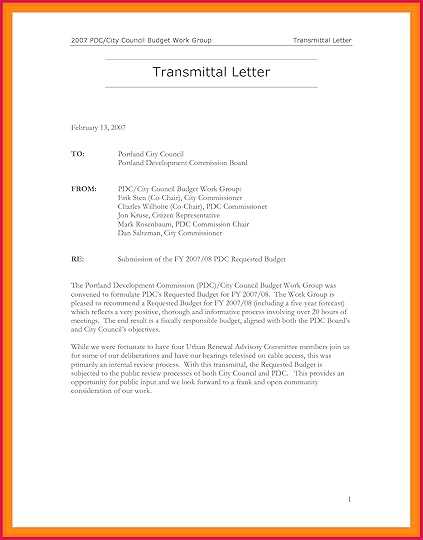 proposal transmittal letter template