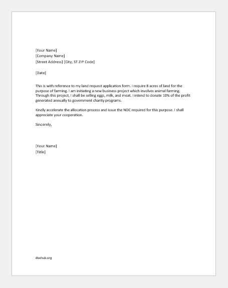 prospecting letter template