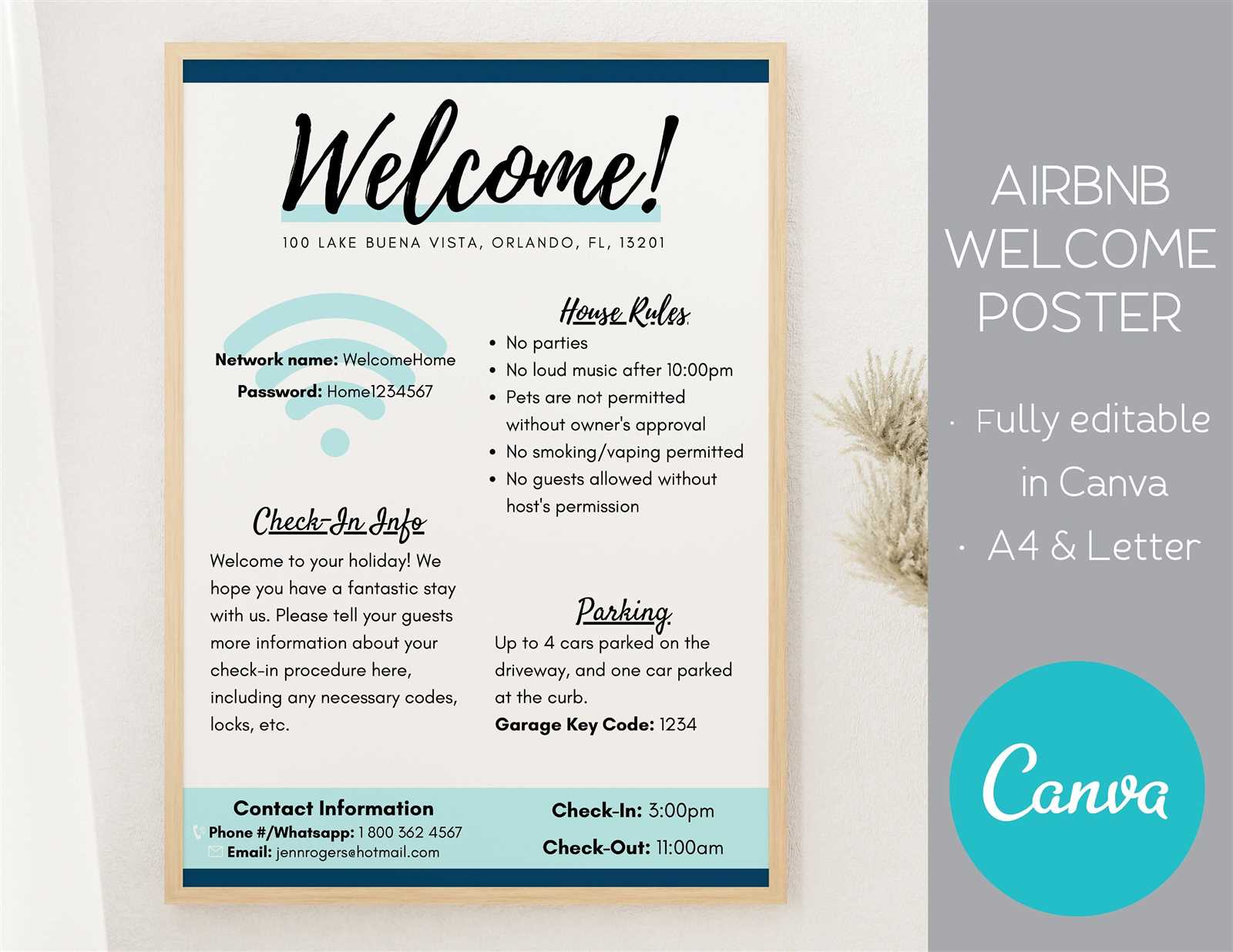 airbnb template welcome letter