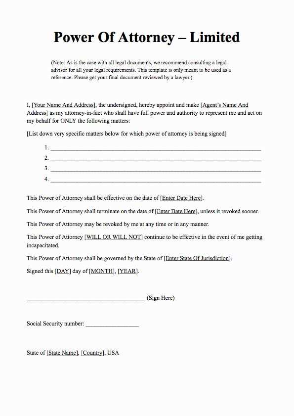 attorney letter template