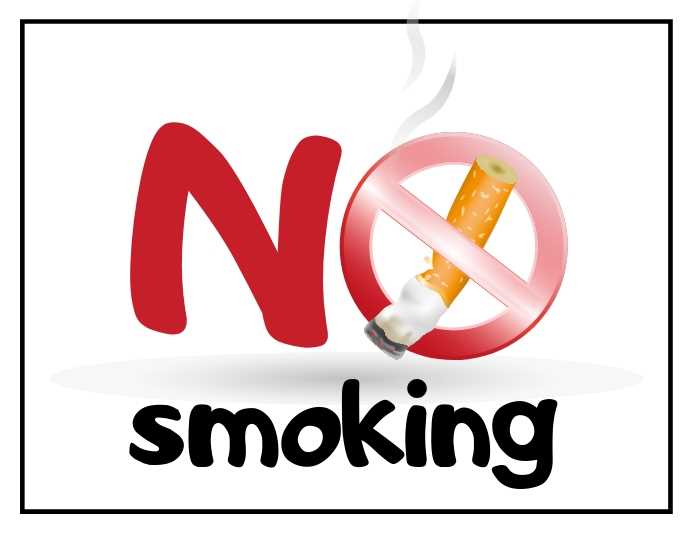 no smoking letter template