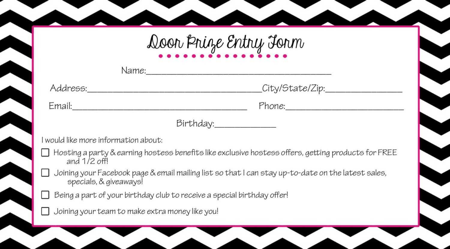 raffle prize letter template
