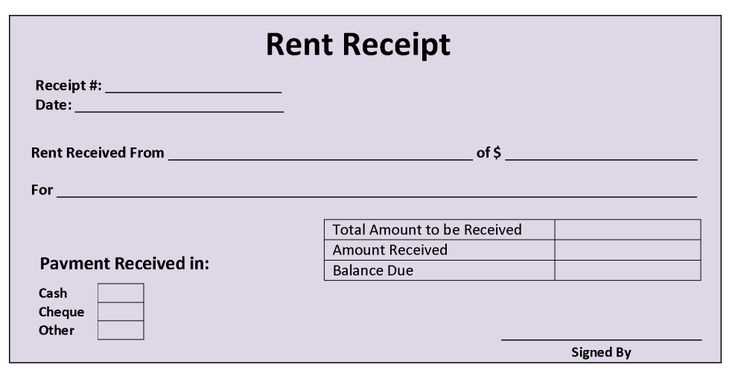 receipt letter template