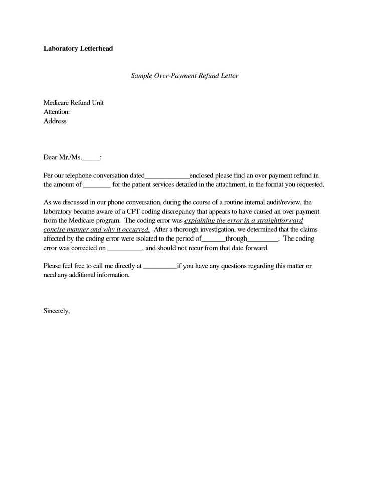 refund demand letter template