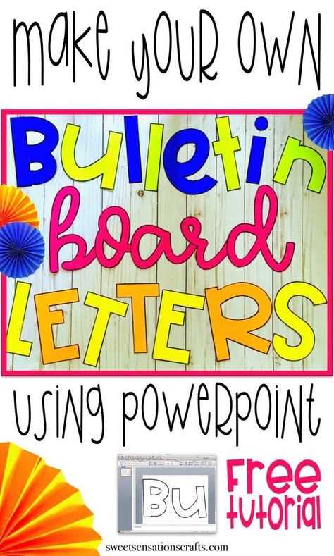 bulletin board letter templates