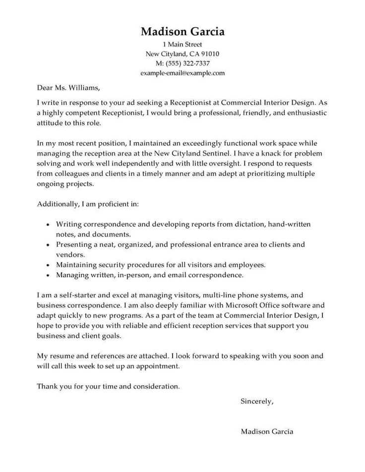 sample letter to government official template