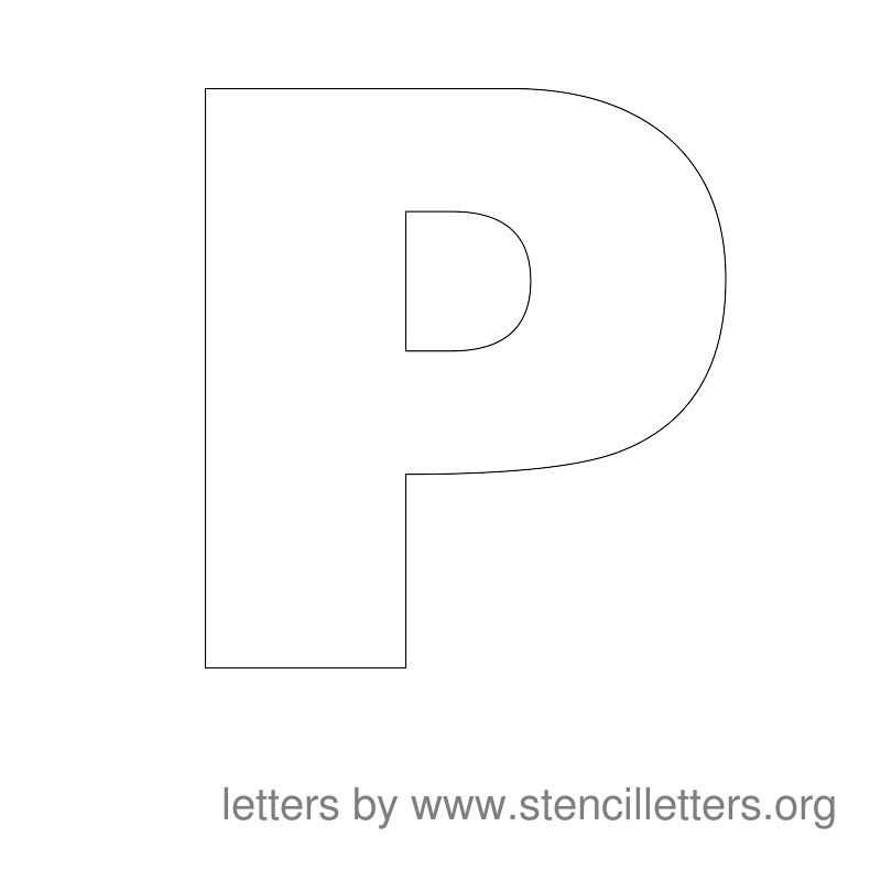 large printable letter templates