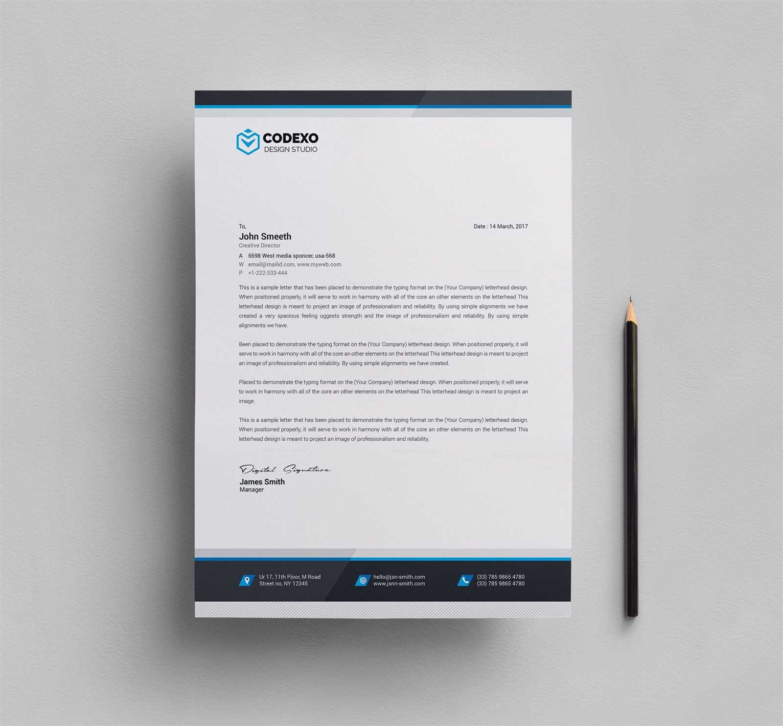 letter design templates