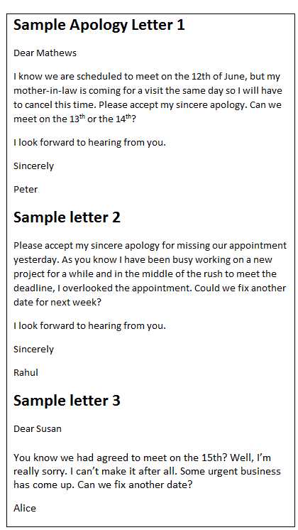 sample business apology letter template