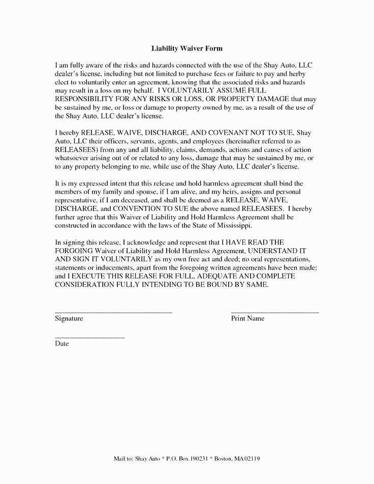 sample waiver letter templates